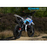 XTM CRX 50CC DIRT BIKE WHITE BLUE HYDRAULIC SUSPENSION