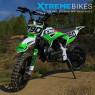 XTM CRX 50CC DIRT BIKE COLOUR-CODED GREEN