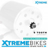 XTM MONSTER QUAD 800W - 1000w 9 TOOTH MOTOR SPROCKET AND NUT
