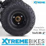 XTM RACING QUAD BIKE COMPLETE REAR WHEEL 14 X 5 - 6