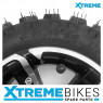 SCOOTER COMPLETE REAR WHEEL 90-65-6.5