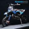 XTM CRX 50CC DIRT BIKE BLACK BLUE