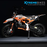 XTM CRX 50CC DIRT BIKE COLOUR-CODED ORANGE