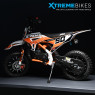 XTM CRX 50CC DIRT BIKE COLOUR-CODED ORANGE
