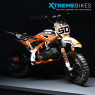 XTM CRX 50CC DIRT BIKE COLOUR-CODED ORANGE