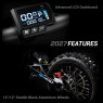 2027 XTM MXPRO 60V 2000W LITHIUM ELECTRIC DIRT BIKE BIG 14/12