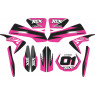 MINI DIRT BIKE CRX 50 TOX STICKER KIT / DECALS / TRANSFERS IN PINK