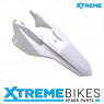 XTM MX60 60CC PETROL DIRT BIKE REPLACEMENT REAR MUDGUARD WHITE PLASTIC