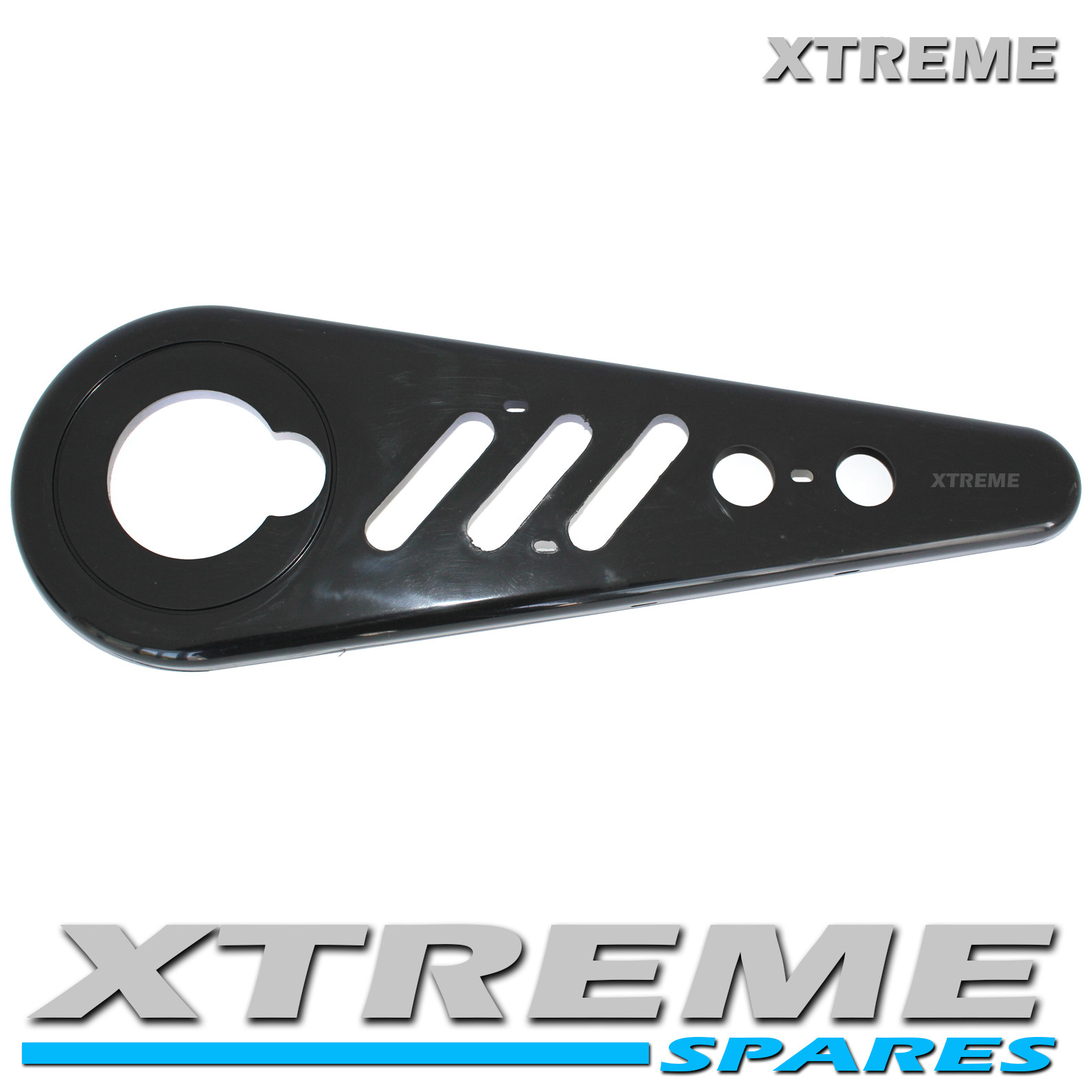 MINI NITRO QUAD BIKE PLASTIC CHAIN GUARD COVER IN BLACK