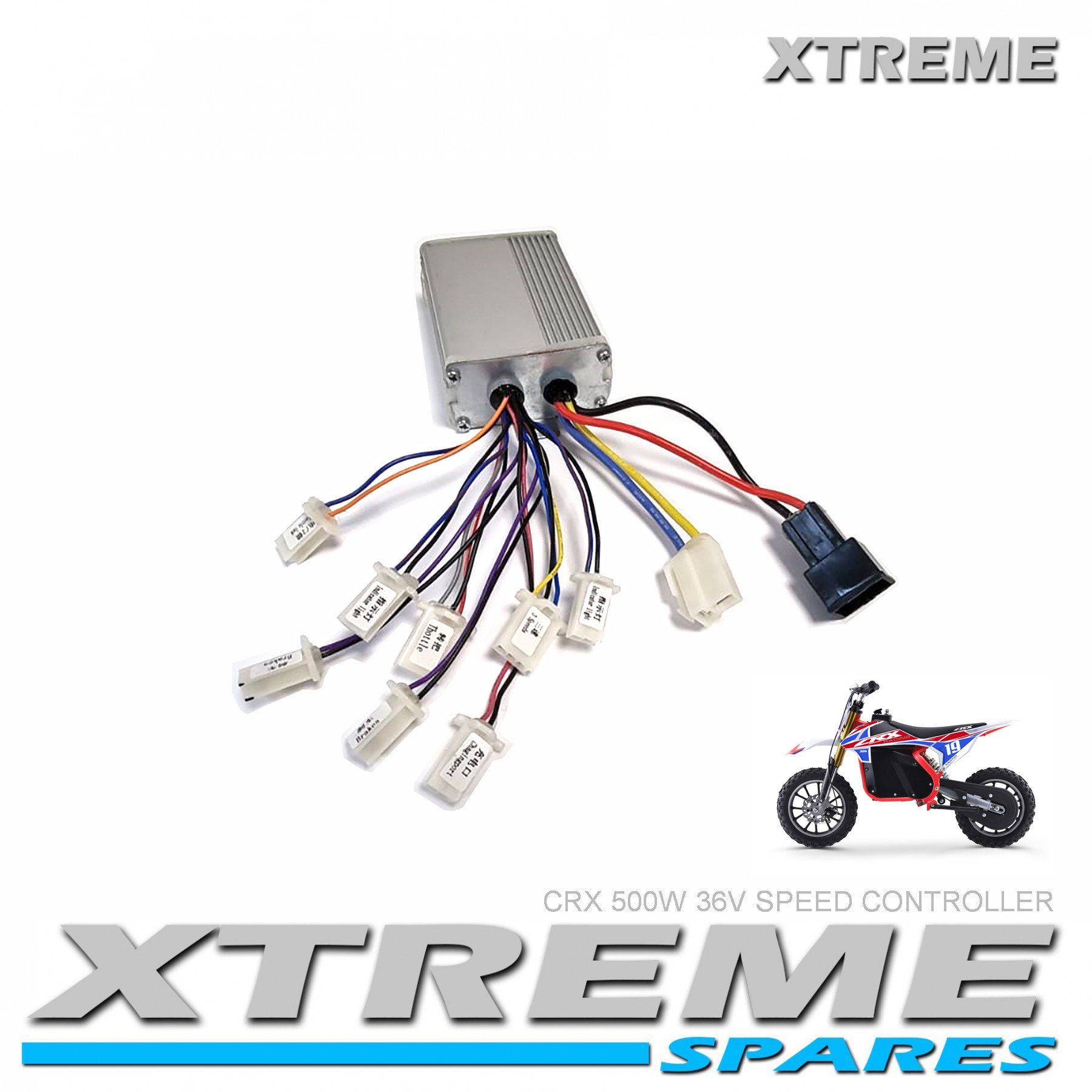 ELECTRIC CRX MINI DIRT BIKE SPEED 36V 500W CONTROLLER 