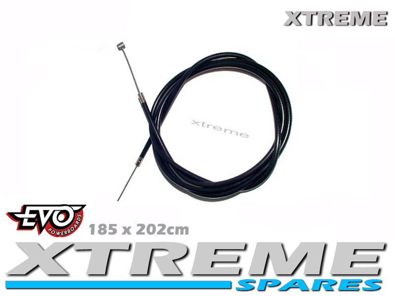 EVO PETROL SCOOTER 185x202 FRONT/ REAR BRAKE CABLE / GO PED / MOTORBOARD