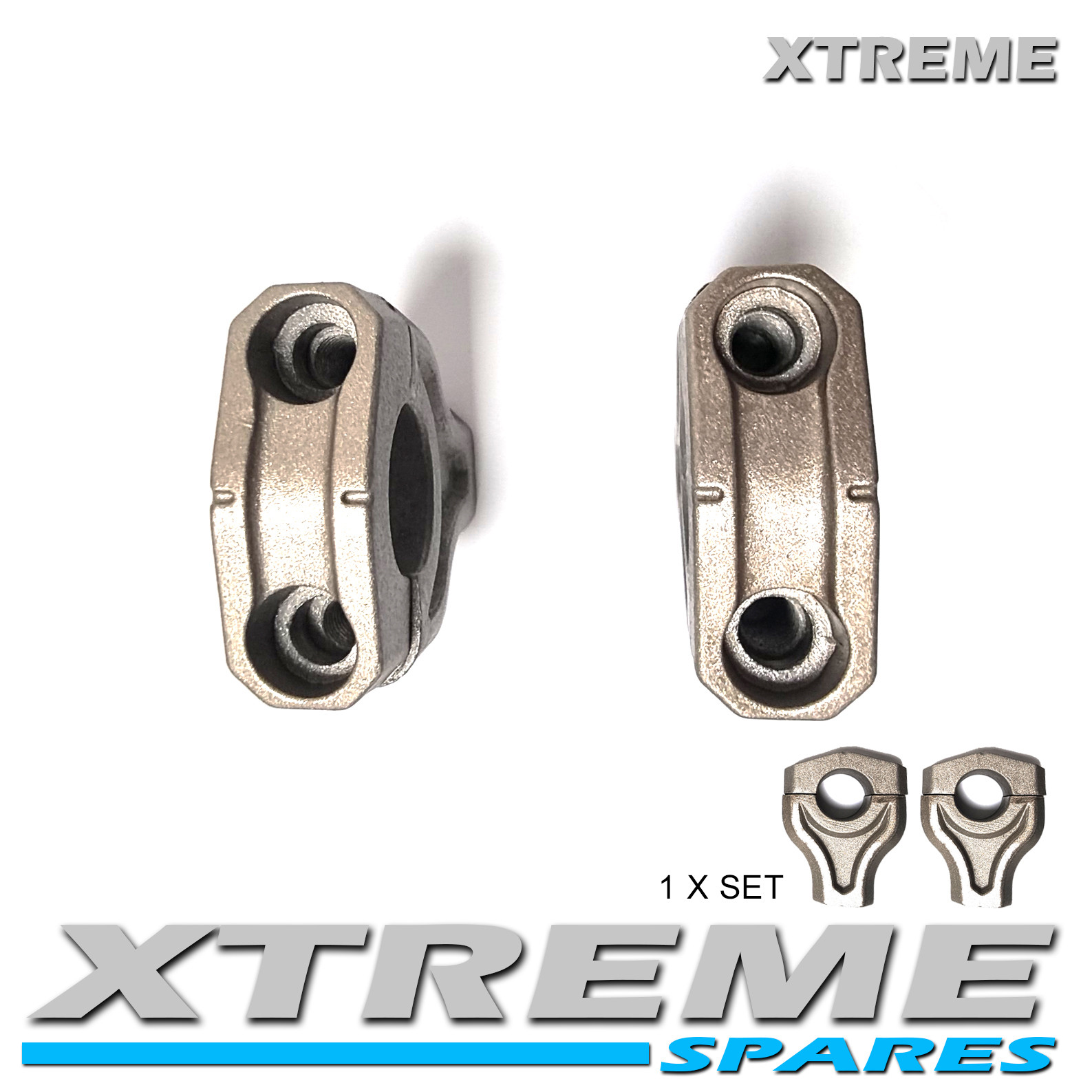 XTREME ELECTRIC XTM MX-PRO REPLACEMENT HANDLEBAR MOUNT AND CLAMP SET