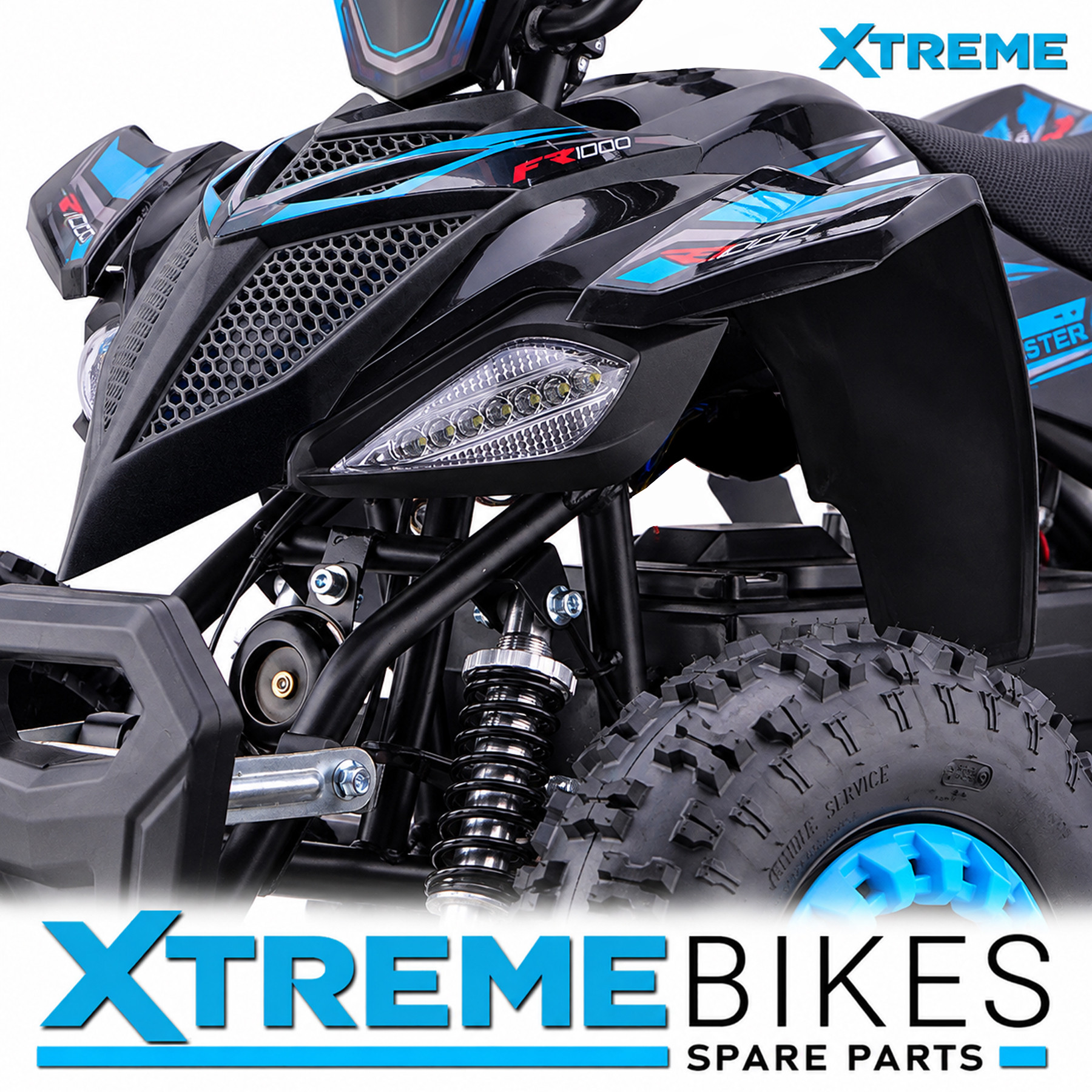 MINI ELECTRIC MONSTER QUAD 36v 800W - 1000w NS HEADLIGHT