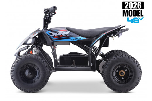 2026 XTM RACING 48V 1600W LITHIUM YOUTH ATV QUAD BIKE BLUE