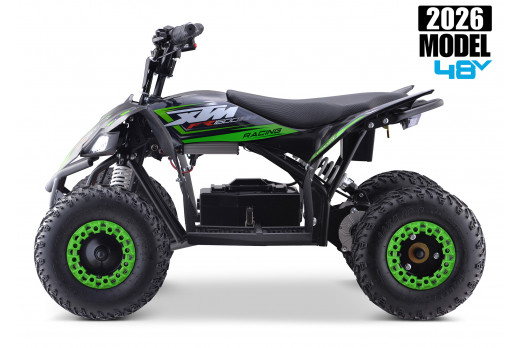 2026 XTM RACING 48V 1600W LITHIUM YOUTH ATV QUAD BIKE GREEN