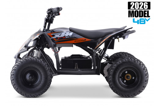 2026 XTM RACING 48V 1600W LITHIUM YOUTH ATV QUAD BIKE ORANGE