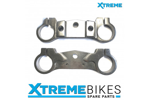 MINI DIRT BIKE TOP AND BOTTOM FORK YOKES BRACKETS 