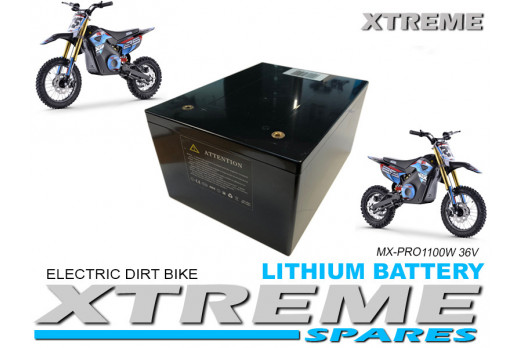 XTREME ELECTRIC XTM MX-PRO 36V 1100W LITHIUM REPLACEMENT BATTERY