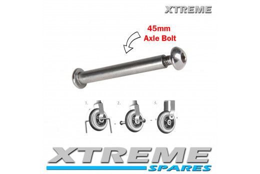 PUSH SCOOTER 45MM WHEEL AXLE BOLT 