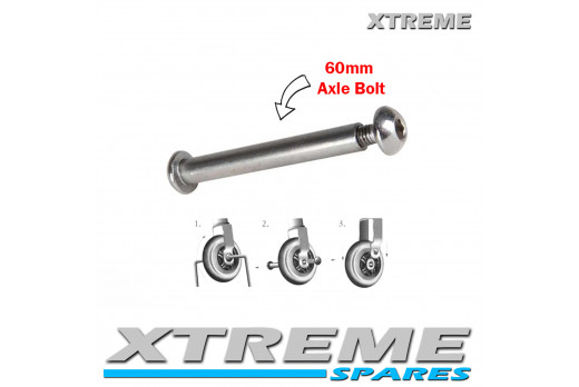 PUSH SCOOTER 60MM WHEEL AXLE BOLT 