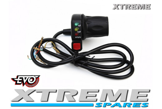 EVO SCOOTER TWIST THROTTLE 36-48v 300w 500w 8000w 1000w GO PED/ DIRT BIKES/ QUAD