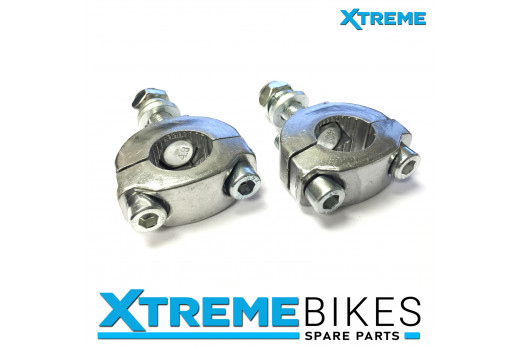 MINI DIRT BIKE HANDLEBAR BRACKET CLAMP AND FULL BOLTS SET 