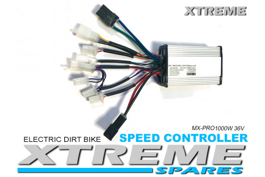 XTREME ELECTRIC XTM MX-PRO 36V 1000W REPLACEMENT SPEED CONTROLLER MODEL ZJLY08-BX-06