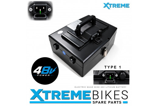 XTREME ELECTRIC XTM RACING 48V LITHIUM REPLACEMENT BATTERY SET - TYPE 1