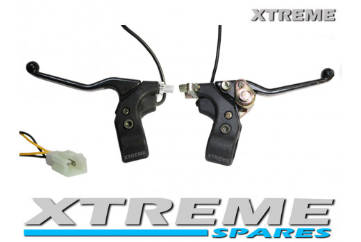 XTREME NITRO 1000W MINI QUAD BIKE FRONT AND REAR BRAKE LEVERS 