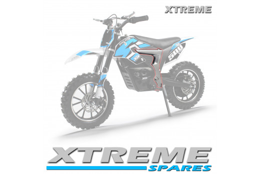 XTREME PRO-RIDER DIRT BIKE SIDE PLASTIC SET