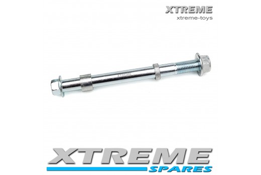 MINI DIRT BIKE 155MM REAR AXLE SPINDLE WITH SPACERS / XTM Pro-Rider