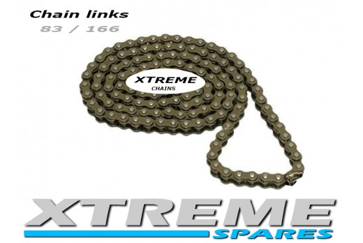 MINI MOTO/ DIRT/ QUAD BIKE / NEW CHAIN 6mm 25H  83 - 166 LINKS 