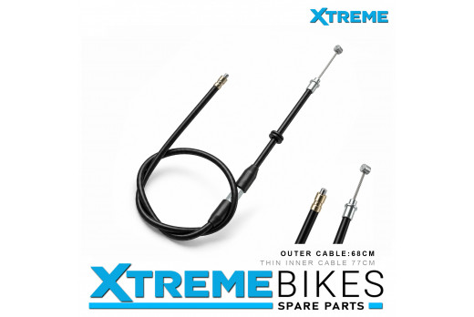  MINI QUAD THROTTLE CABLE 49 - 50CC Cable 68CM - OUTER 77 INNER CABLE