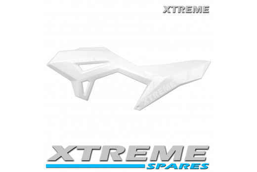 XTM CRX 50CC PETROL DIRT BIKE REPLACEMENT LEFT NEARSIDE WHITE PLASTIC