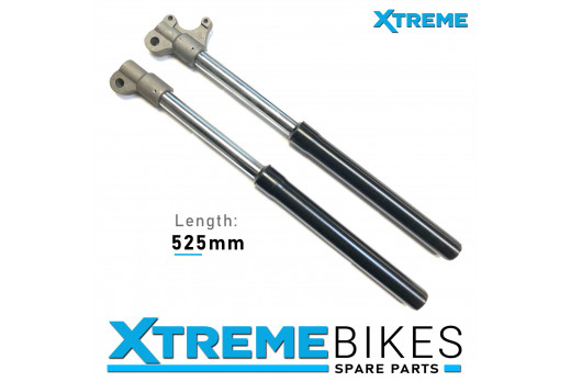 MINI DIRT BIKE COMPLETE FRONT FORK SHOCK ABSORBER SET