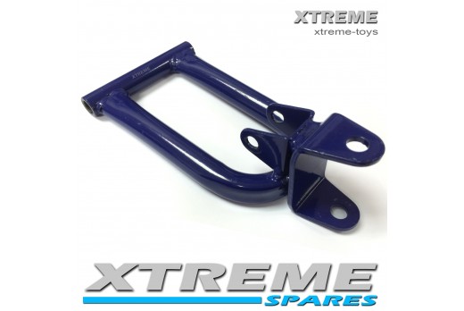 MINI XTM MONSTER QUAD BIKE RIGHT SIDE WISHBONE IN BLUE