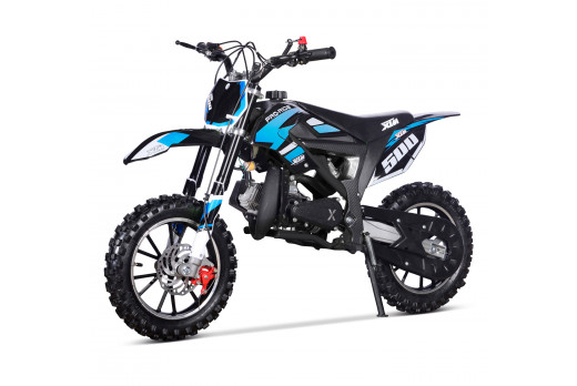 XTM PRO-RIDER 50cc DIRT BIKE BLACK BLUE