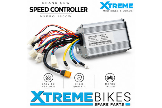 XTREME ELECTRIC XTM MX-PRO 48V 1600W LITHIUM REPLACEMENT SPEED CONTROLLER WYLY12X-WF-MD07-WK-C - NEW MODEL