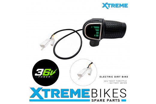 ELECTRIC CRX DIRT BIKE COMPLETE TWIST THROTTLE 