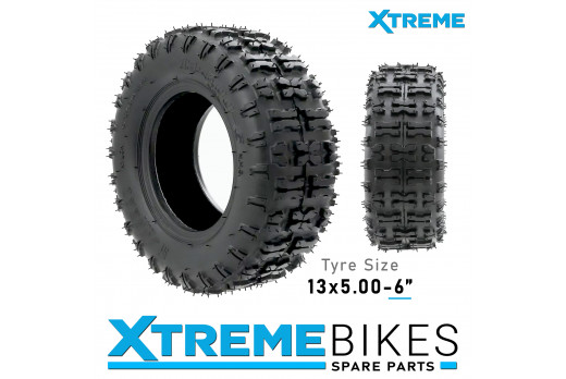 MINI QUAD BIKE TYRE / MONSTER ATV / GO KART TYRE 13 X 5.00 - 6