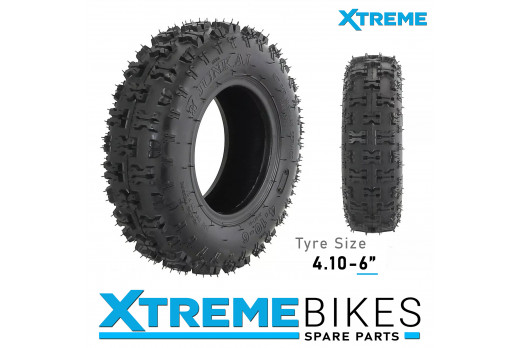 MINI QUAD BIKE TYRE / MONSTER ATV / GO KART TYRE 4.10 - 6
