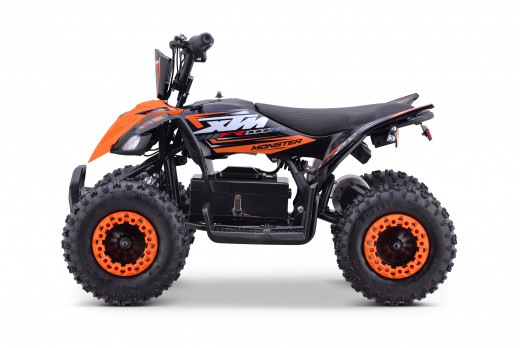XTM MONSTER 36V 1000W ELECTRIC QUAD BIKE ORANGE