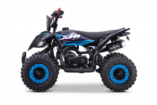 XTM MONSTER 50cc PETROL QUAD BIKE BLUE