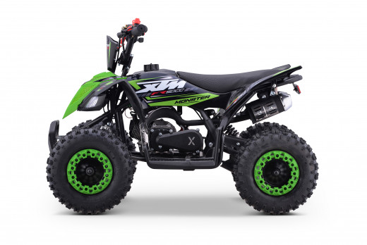 XTM MONSTER 50cc PETROL QUAD BIKE GREEN