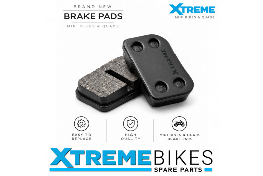 COMPLETE BRAKE PADS SET FOR MINI BIKE / QUADS