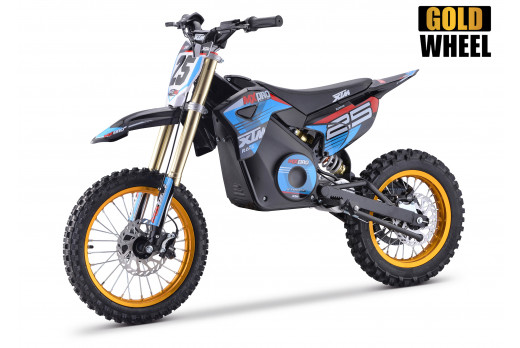 XTM MX-PRO 48V 1600W BIG WHEEL 14/12 LITHIUM DIRT BIKE BLUE