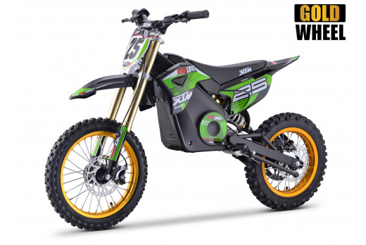 XTM MX-PRO 48V 1600W BIG WHEEL 14/12 LITHIUM DIRT BIKE GREEN