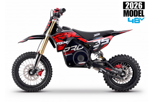 2026 XTM MXPRO 48V 1600W LITHIUM ELECTRIC DIRT BIKE 12/10