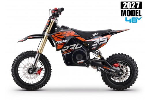 2027 XTM MXPRO 48V 1600W LITHIUM ELECTRIC DIRT BIKE 12/10