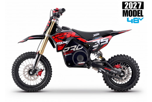 2027 XTM MXPRO 48V 1600W LITHIUM ELECTRIC DIRT BIKE 12/10